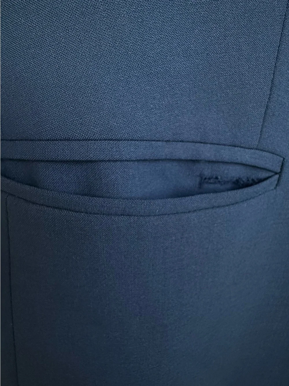 J.Crew 365 Edie Italian Wool Suit 16T Navy Blazer & Pants Women’s Set